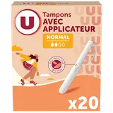 Tampons normal avec applicateur  Boîte de 20