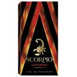 Eau de toilette Homme Inferno feu SCORPIO, Vaporisateur 75ml