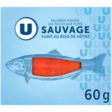 Saumon fumé rouge sauvage du Pacifique,  60g