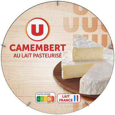 Camembert pasteurisé  21%mg, 250g
