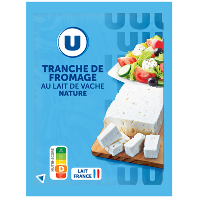 Fromage pasteurisé au lait de vache tranche 23%MG, 200g