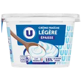 Crème fraîche épaisse légère 15%MG - 450g