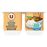 Yaourt nature au sucre de canne 4x125g