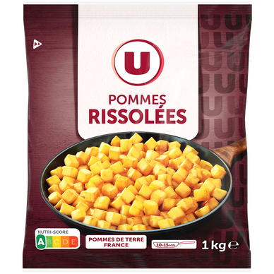 Pommes rissolées  sachet de 1kg