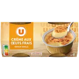 Crème aux oeufs à la vanille 4x100g