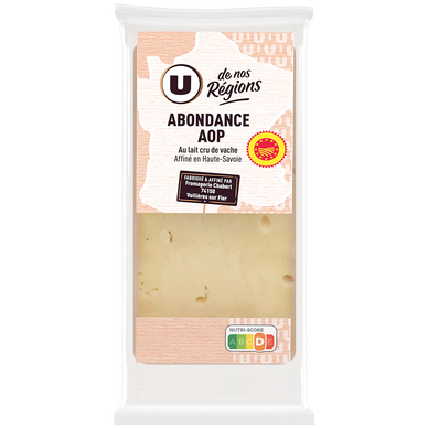 Abondance AOP au lait cru  33%MG, 250g