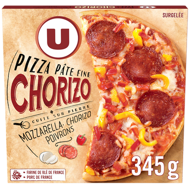 Pizza chorizo  345g