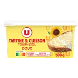 Margarine allégée au tournesol 60%MG, barquette 500g