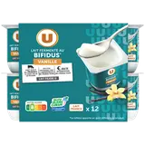 Lait fermenté au bifidus saveur vanille   12x125g