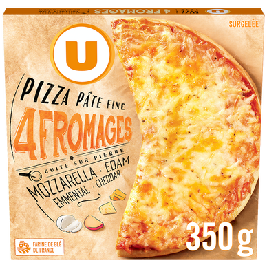 Pizza 4 fromages  350g