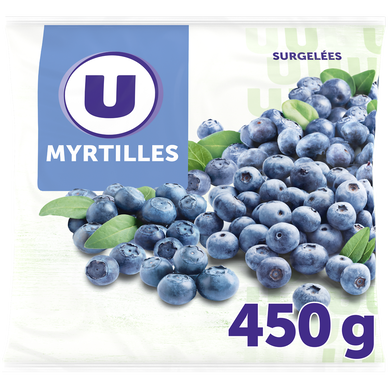 Myrtilles douces & sucrées U 450g