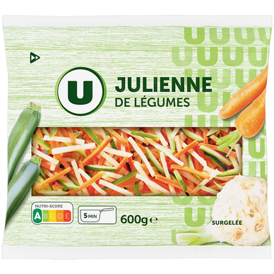 Julienne de légumes U 600g