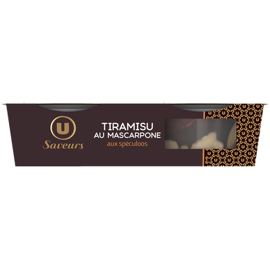 Tiramisu aux spéculoos  2x100g