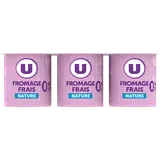 Fromage blanc frais nature, 0%MG, 6x60g