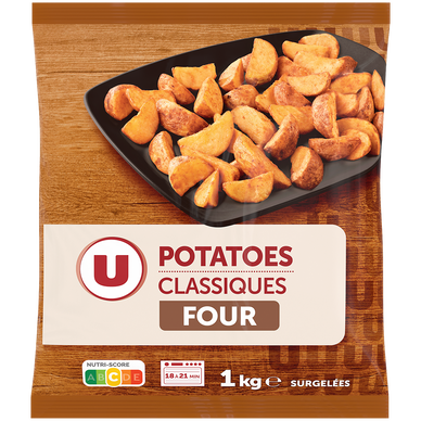 Potatoes au four  1kg