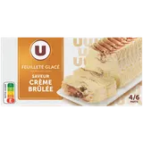 Feuilleté glacé parfum crème brulée  350g