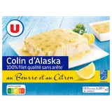 Colin d'Alaksa sauce beurre citron  400g