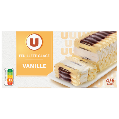 Feuilleté glacé vanille  321g