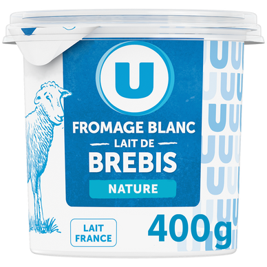 Fromage blanc au lait de brebis 4,5%MG - 400g