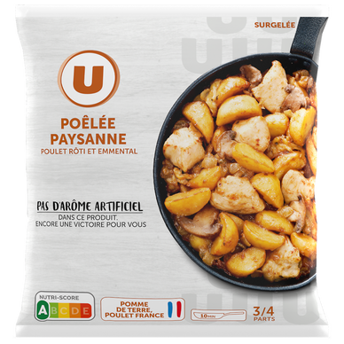Poêlée paysanne U 900g