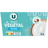 Brassés végétal nature 4%mg - 4x100g