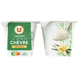 Yaourt au lait de chèvre à la vanille  4x125g