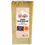 Cantal AOP entre deux au lait cru 110 jours  33%MG, 220g