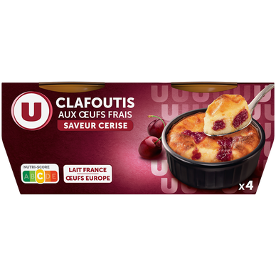 Clafoutis aux cerise  4x85g