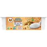 Yaourt brassé nature sucré  8x125g