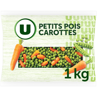 Petits pois carottes U 1kg