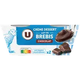 Dessert lacté au lait de brebis et au chocolat  2x115g