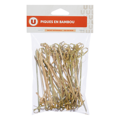 Pique bambou boucle x50
