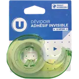 Dévidoir avec rouleau adhésif invisible 19mmx7,5m