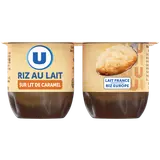 Riz au lait sur lit de caramel 4x115g
