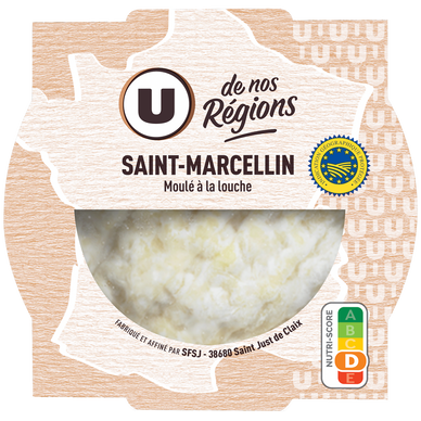 St Marcellin IGP au lait thermisé  23%MG, 80g