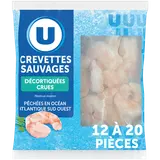 Crevettes sauvages d'Argentine décortiquées crues  220g
