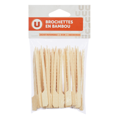 Mini brochette bambou x50