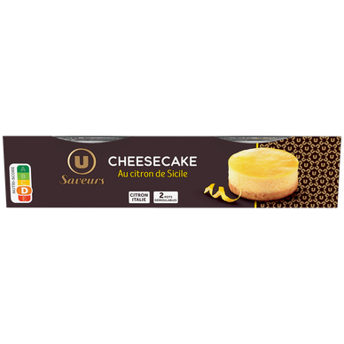 Cheesecake au citron  2x80g