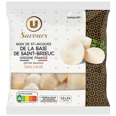 Noix de coquilles Saint Jacques 300g