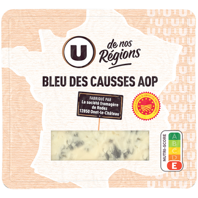 Bleu des Causses AOP lait pasteurisée 30% - 125g
