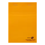 Bloc-note non perforé 10,5x14,8cm 160p 5x5