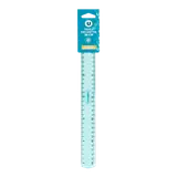 Règle triple décimètre 30 cm plastique incassable - graduation gravée