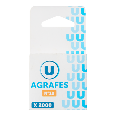 Boîte 2000 agrafes n°10
