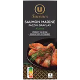 Saumon mariné façon gravlax à l'aneth 120g