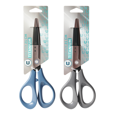 Ciseaux titanium 21cm - couleur aléatoire