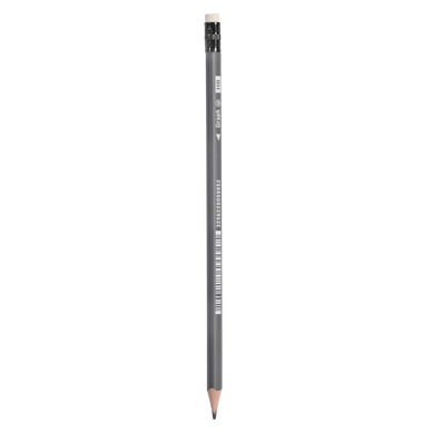 Crayon de papier graphite HB embout gomme