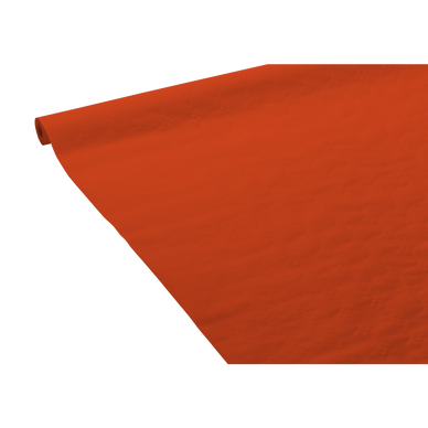 Nappe rouleau papier terracotta - 7x1,18m