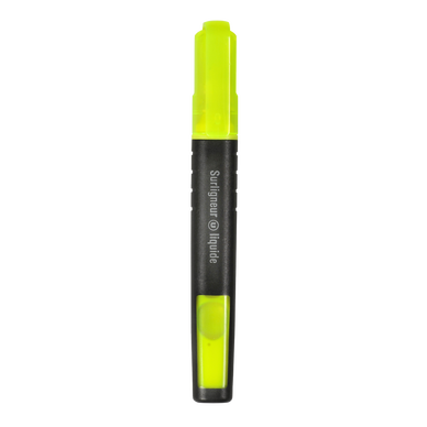 Surligneur fin encre liquide jaune