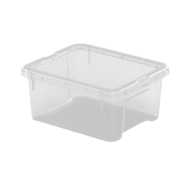Boite de rangement avec couvercle en polypropylène 1,7L