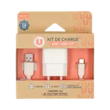 Kit chargeur secteur U USB-A/USB-C 12w